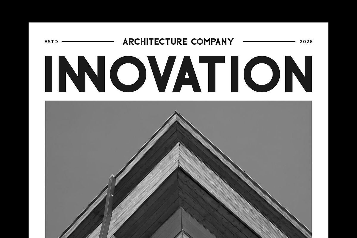 Dinnoz || Futuristic Sans Serif Font, a Sans Serif Font by Ermedia Studio (Photo 6 of 10)