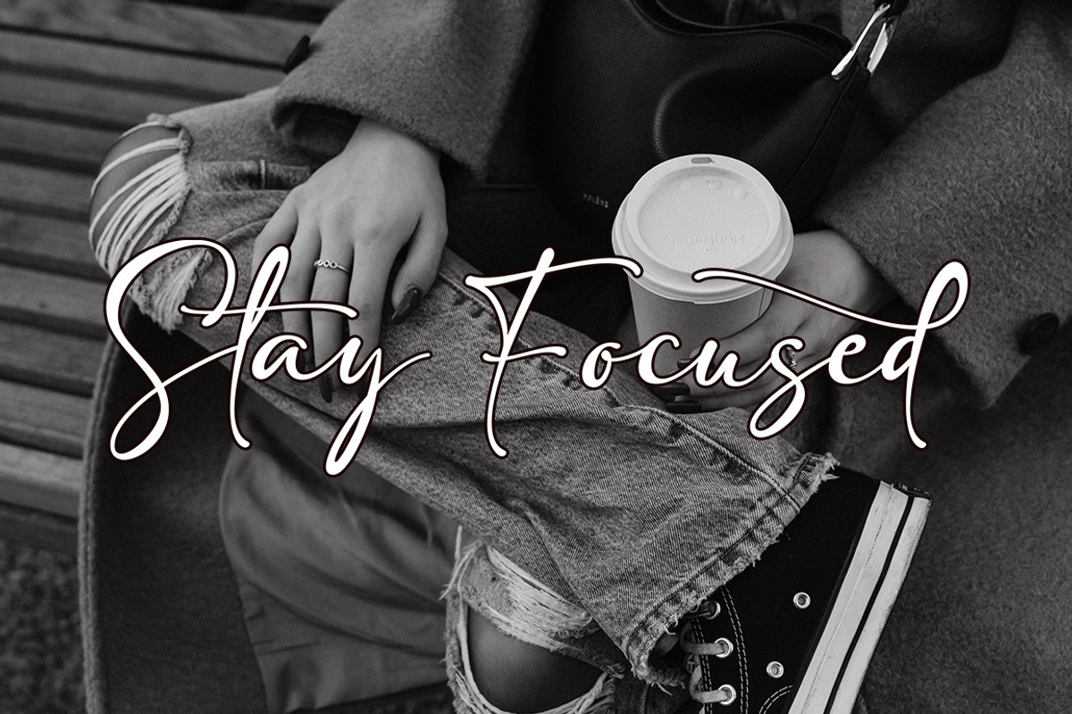 Justin Sophia – Wedding Signature Sc, a Script Font by MjStudio31 (Photo 4 of 8)