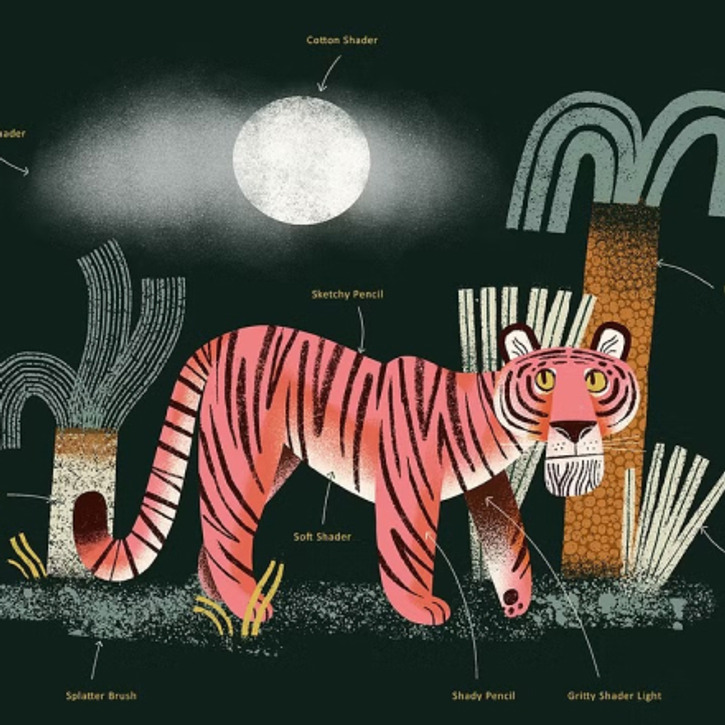 Digital Brushes & Stamps