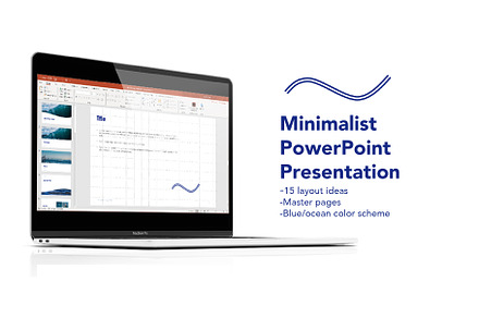 Minimalist PowerPoint presentation