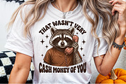 Funny Raccoon PNG Sublimation Bundle, an Object Illustration by Sublimation Artist (Thumbnail 14 of 23)