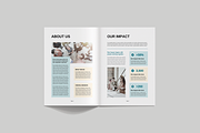 Nonprofit Event Program Booklet, a Brochure Template by Leaflove (Thumbnail 3 of 8)