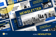 Noble Newsletter Google Slides, a Presentation Template by Loin Studio (Thumbnail 1 of 4)