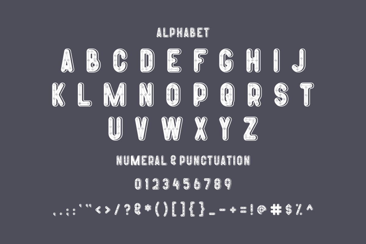 MERGI FONT, a Sans Serif Font by MaikoHatta