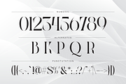 Qaska Luxury -  Branding Logo Font, a Serif Font by Nirmana Visual (Thumbnail 6 of 10)