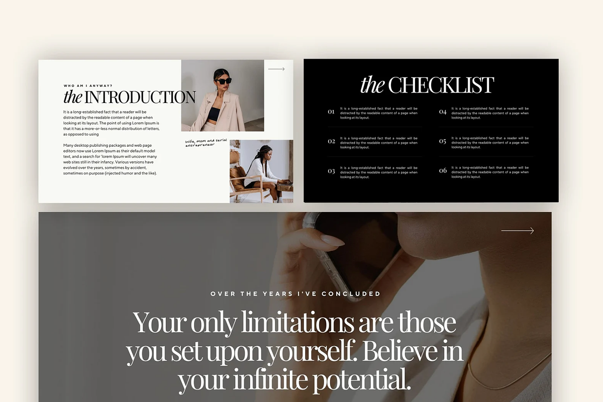 Luxe Canva Webinar Slides, a Presentation Template by JOA CREATIVE LAB (Photo 3 of 9)