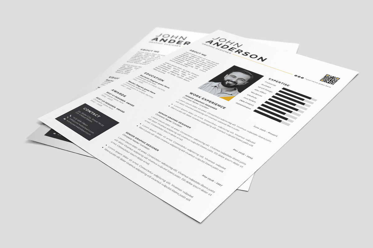 Resume/CV, a Resume Template by Abdul Studio (Photo 3 of 5)