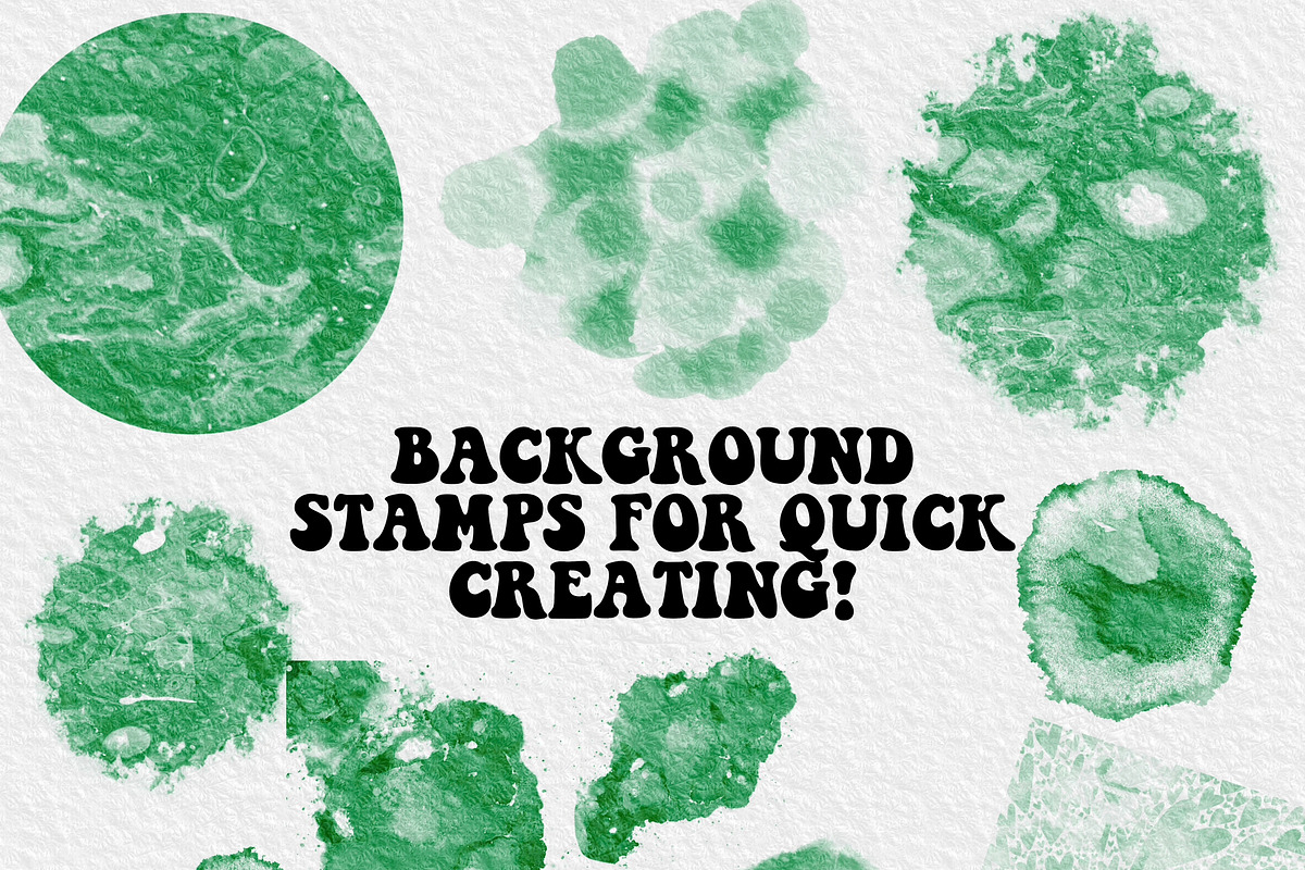Watercolor lettering and painting brushes preview 6