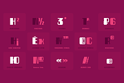 Spacho Font Family (44 Fonts), a Font by alpercakici (Thumbnail 2 of 18)