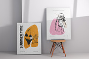 SUMMER VIBES posters set, a Seasonal Illustration by Yuliia Lashevska (Thumbnail 8 of 11)