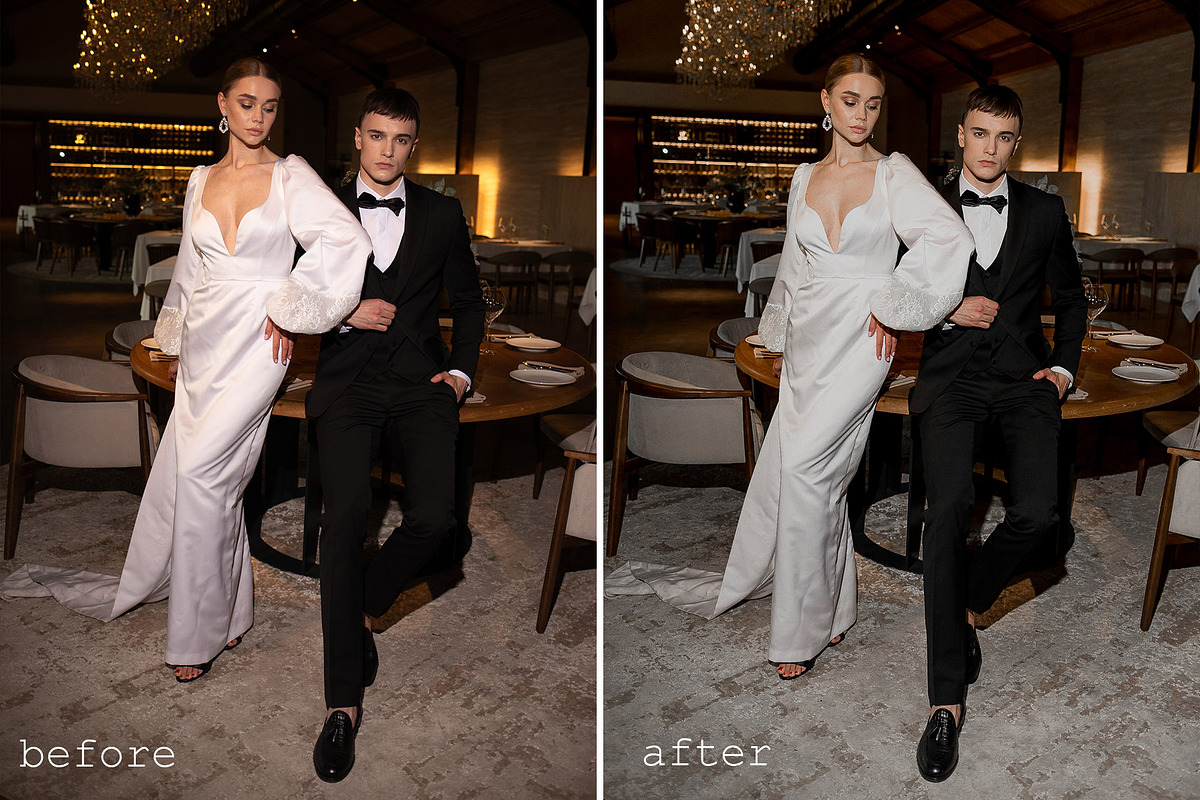 TOP 22 WEDDING LIGHTROOM PRESETS, a Preset Add-On by OstapenkoPhotography (Photo 4 of 7)