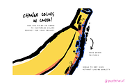 Textured vector bananas pattern set, a Food Illustration by Palette Pursuit (Thumbnail 5 of 6)
