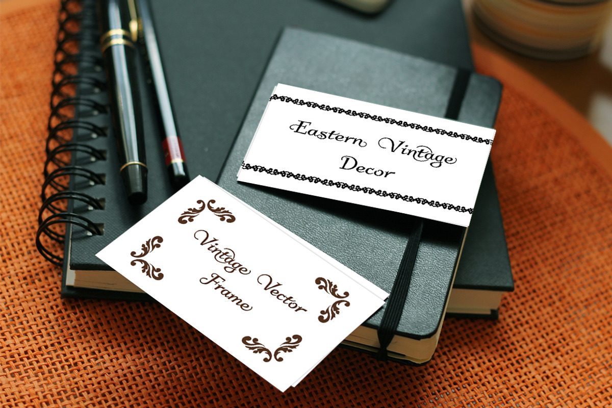 Vintage design elements., an Invitation Template by zeffir (Photo 2 of 4)