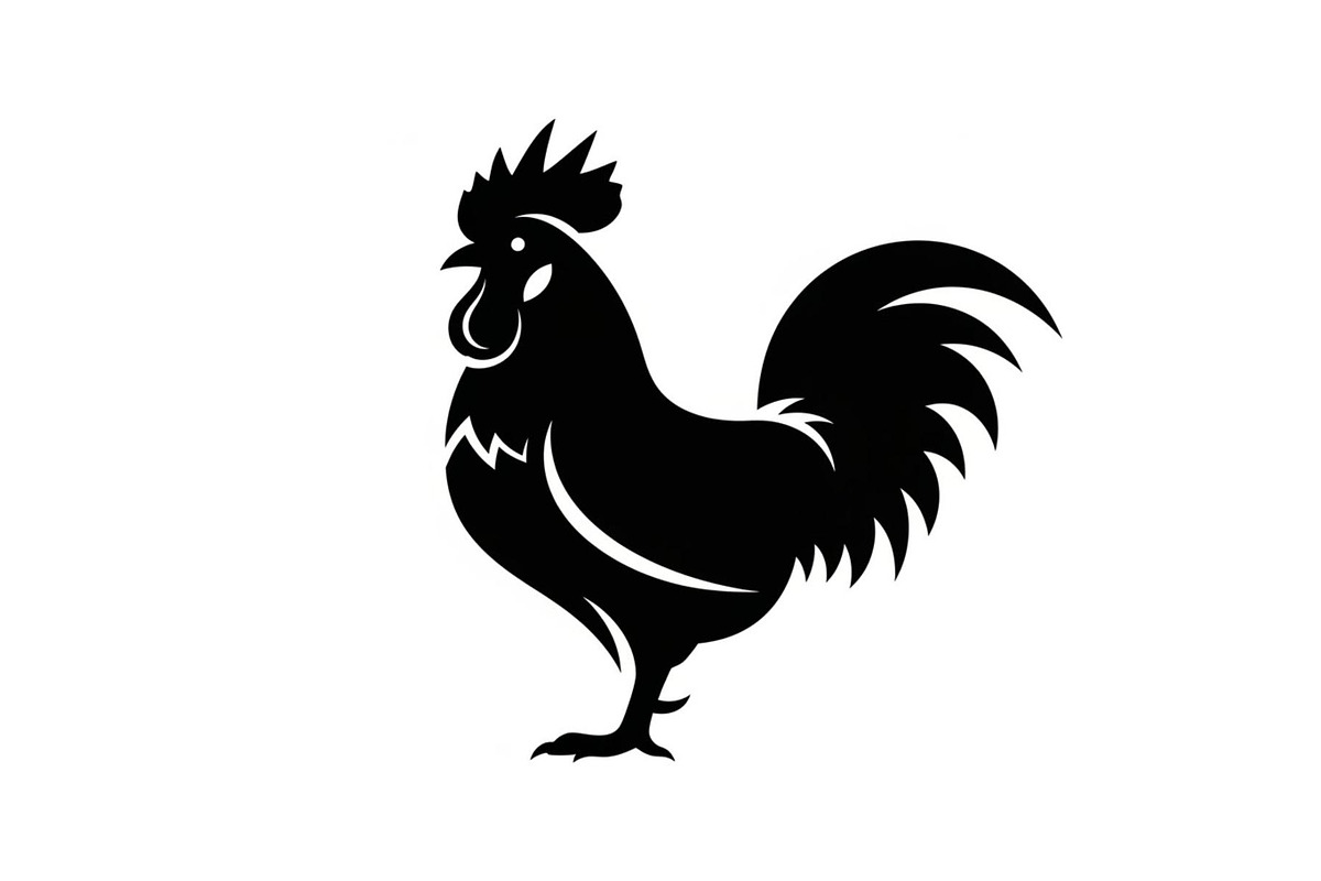 Rooster Chicken Silhouette Bundle, an Illustration by Designs_River (Photo 12 of 51)