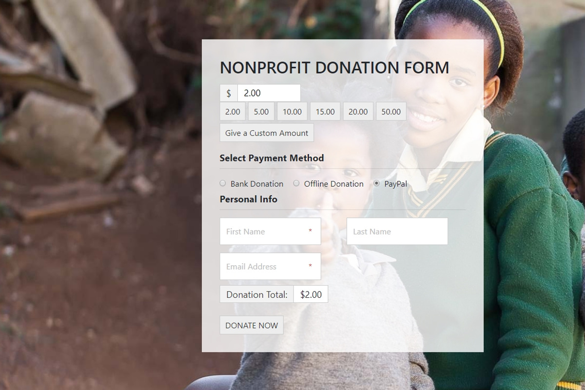 Nonprofit Charity WordPress Theme, a WordPress Template by Visualmodo (Photo 13 of 23)