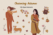 Charming Autumn Illustration Set, a Seasonal Illustration by Irena Art (Thumbnail 10 of 10)