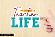 Teacher Quotes Sticker SVG Bundle, a Graphic by crative8112 (Thumbnail 5 of 12)