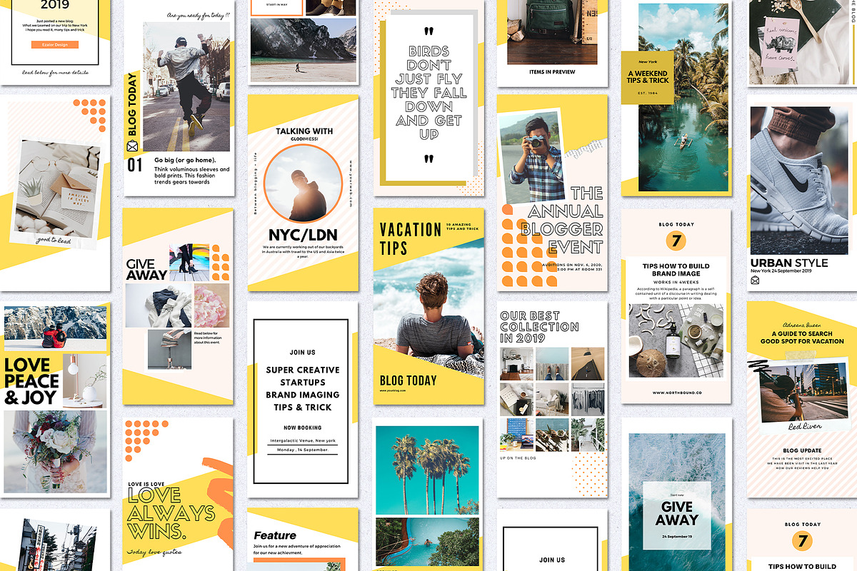 Canva Stories Bold, a Social Media Template by Analogi Studio (Photo 3 of 9)