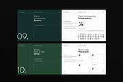 Brand Guidelines Template Landscape, a Brochure Template by DesignCrest (Thumbnail 16 of 21)