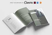 Business Proposal Template, MS Word, a Brochure Template by Niofix (Thumbnail 1 of 6)