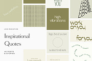 Instagram Quotes Posts Stories PS, a Social Media Template by Love Radiation Studio (Thumbnail 1 of 18)