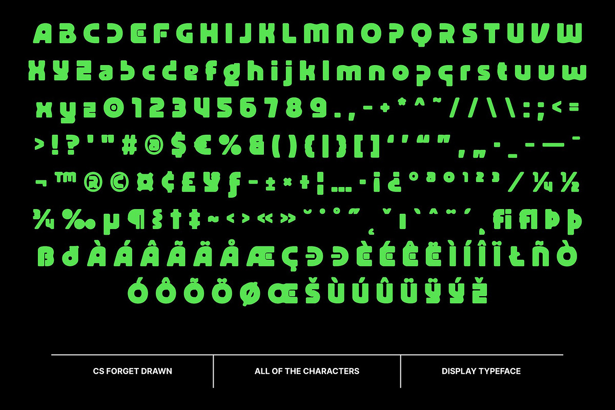 CS Forget Drawn, a Sans Serif Font by Craft Supply Co. (Photo 8 of 8)