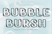 Bubble Bursh, a Script Font by InermediaSTUDIO (Thumbnail 1 of 8)