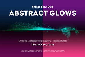 Abstract Glows [Dividers Generator]