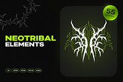 Neotribal Elements, an Object Graphic by KXIRU (Thumbnail 1 of 5)