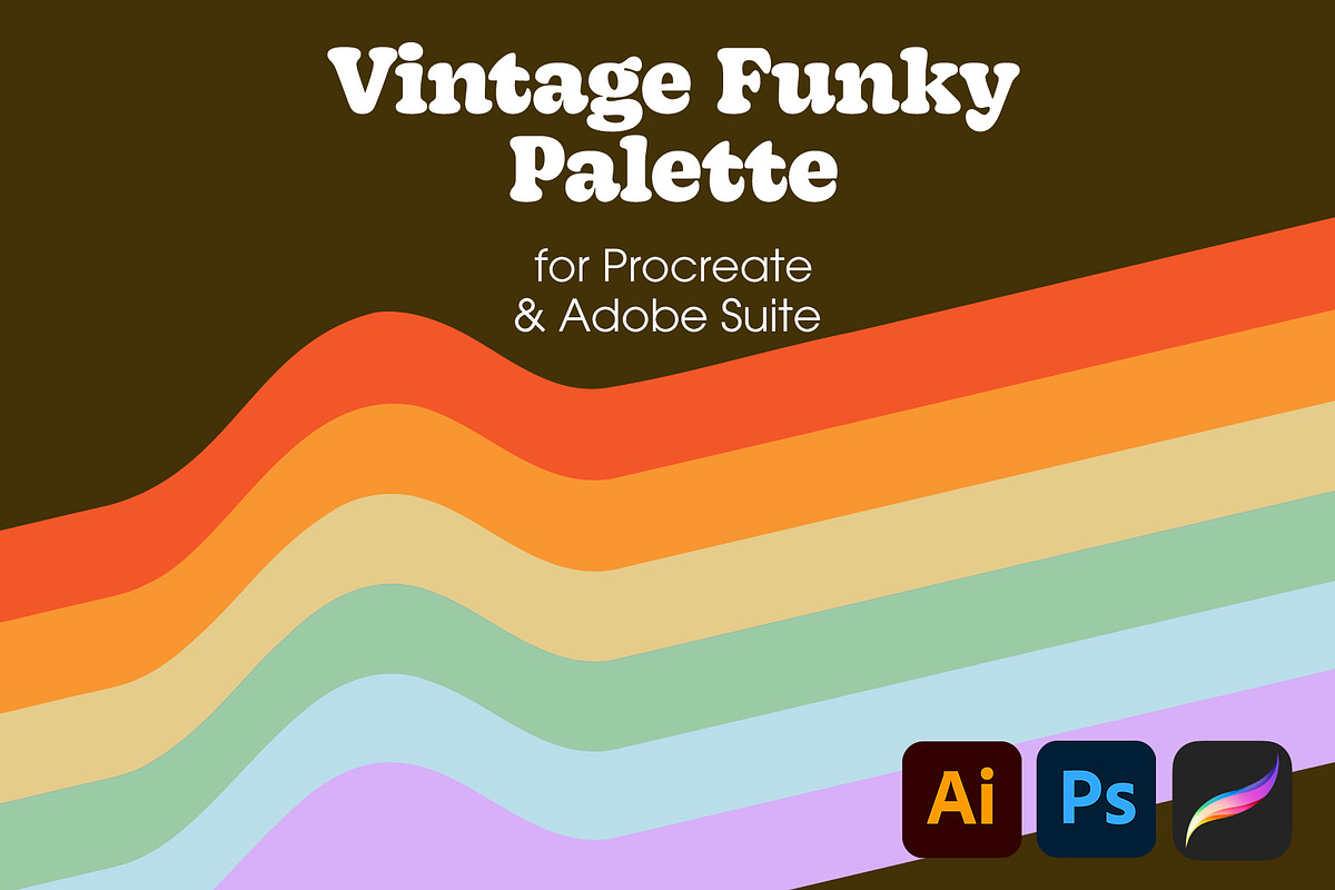 Vintage Funky Palette, a Palette Add-On by cafelab_store (Photo 1 of 2)