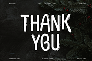 Holiday Christad - Christmas Font, a Font by QR Design Studio (Thumbnail 6 of 6)
