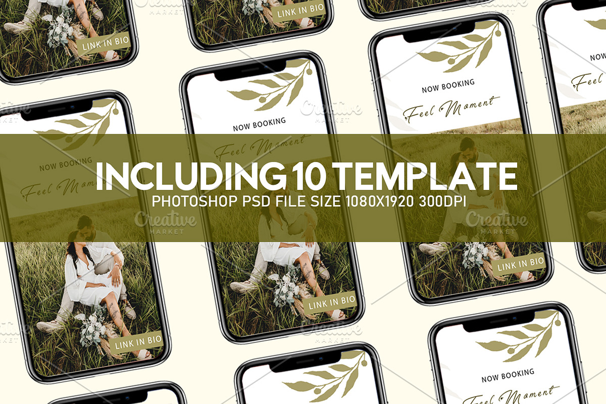 Instagram Stories Template-Wedding, a Social Media Template by zoomdesigns (Photo 4 of 6)
