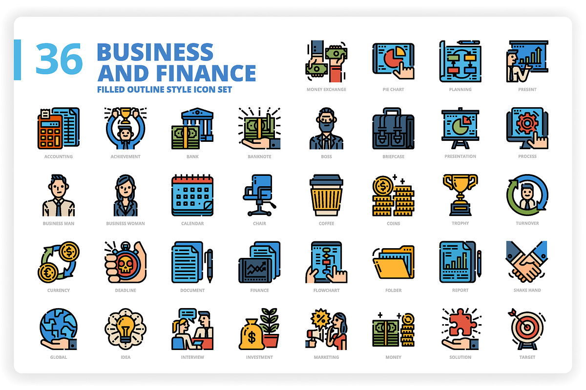 3,600 Icons x3 Styles, an Outline Icon by monkik (Photo 50 of 299)