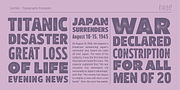 Larrikin, a Sans Serif Font by HeadFirst (Thumbnail 8 of 13)