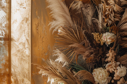 Rusty gold, room divider, backdrop, a Background Photo by Virgo Studio