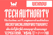 Logic Machine font, a Font by weknow (Thumbnail 3 of 8)