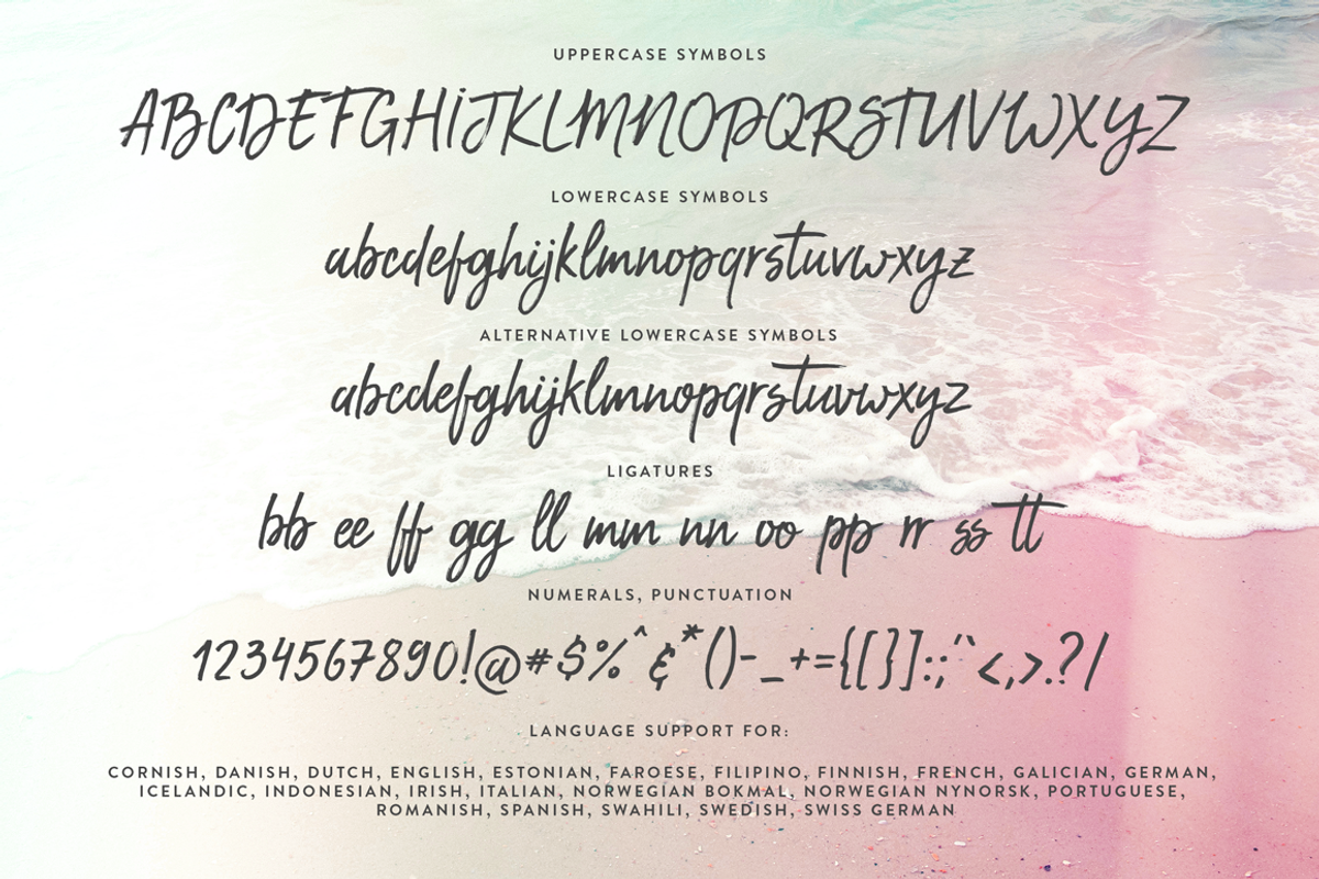 South Mind Font, a Script Font by Ayya Studio (Photo 11 of 11)