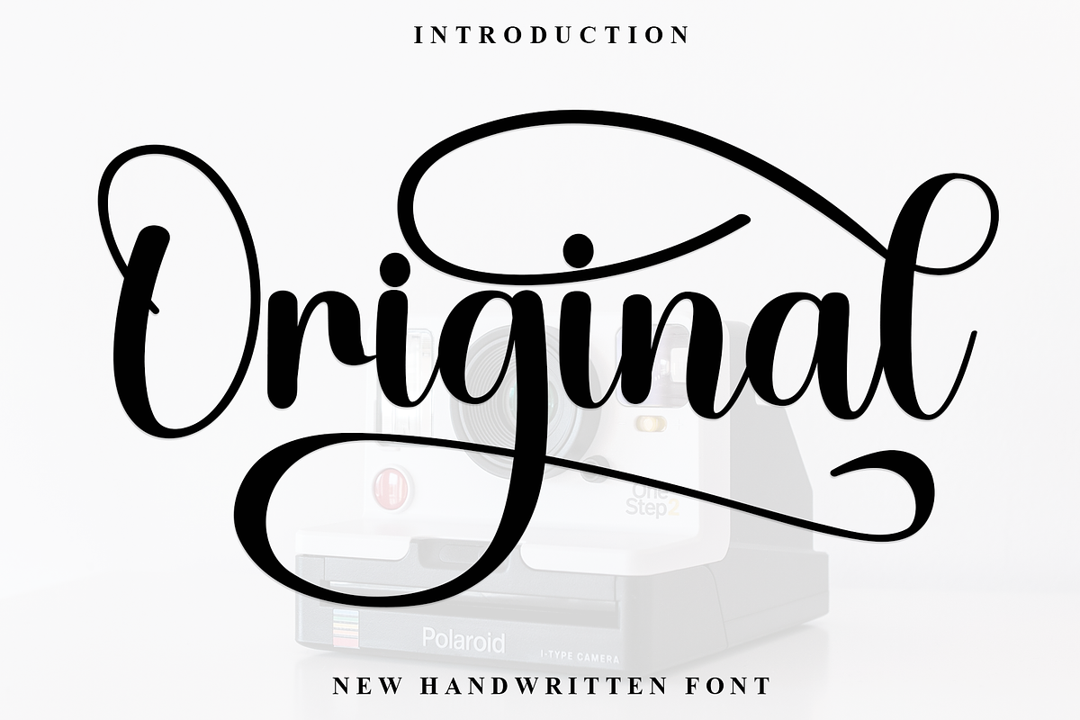 Original, a Handwritten Font by InermediaSTUDIO (Photo 1 of 8)