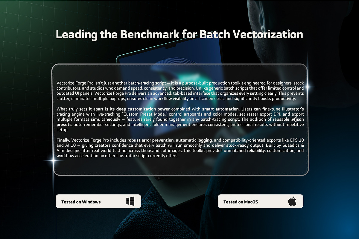 Batch Illustrator Tracing Toolkit, a Plug-in Add-On by AmmarZahoor (Photo 2 of 14)