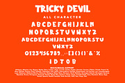 Tricky Devil, a Handwritten Font by HATFSTUDIO (Thumbnail 7 of 8)