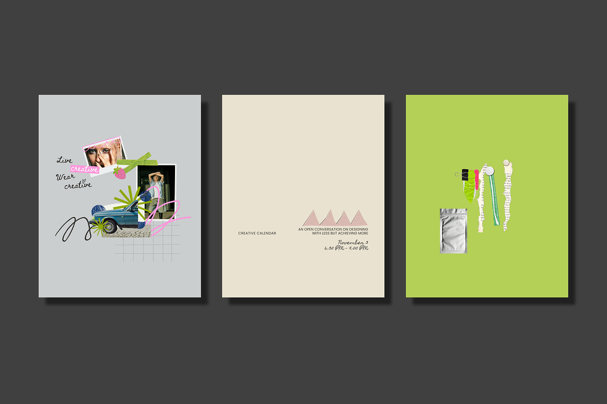 XVV Creative Collage Canva Templates, a Social Media Template by rainbojelia (Photo 9 of 14)