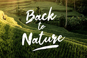 Amstel River - Brush Font, a Script Font by erlosDESIGN (Thumbnail 8 of 11)