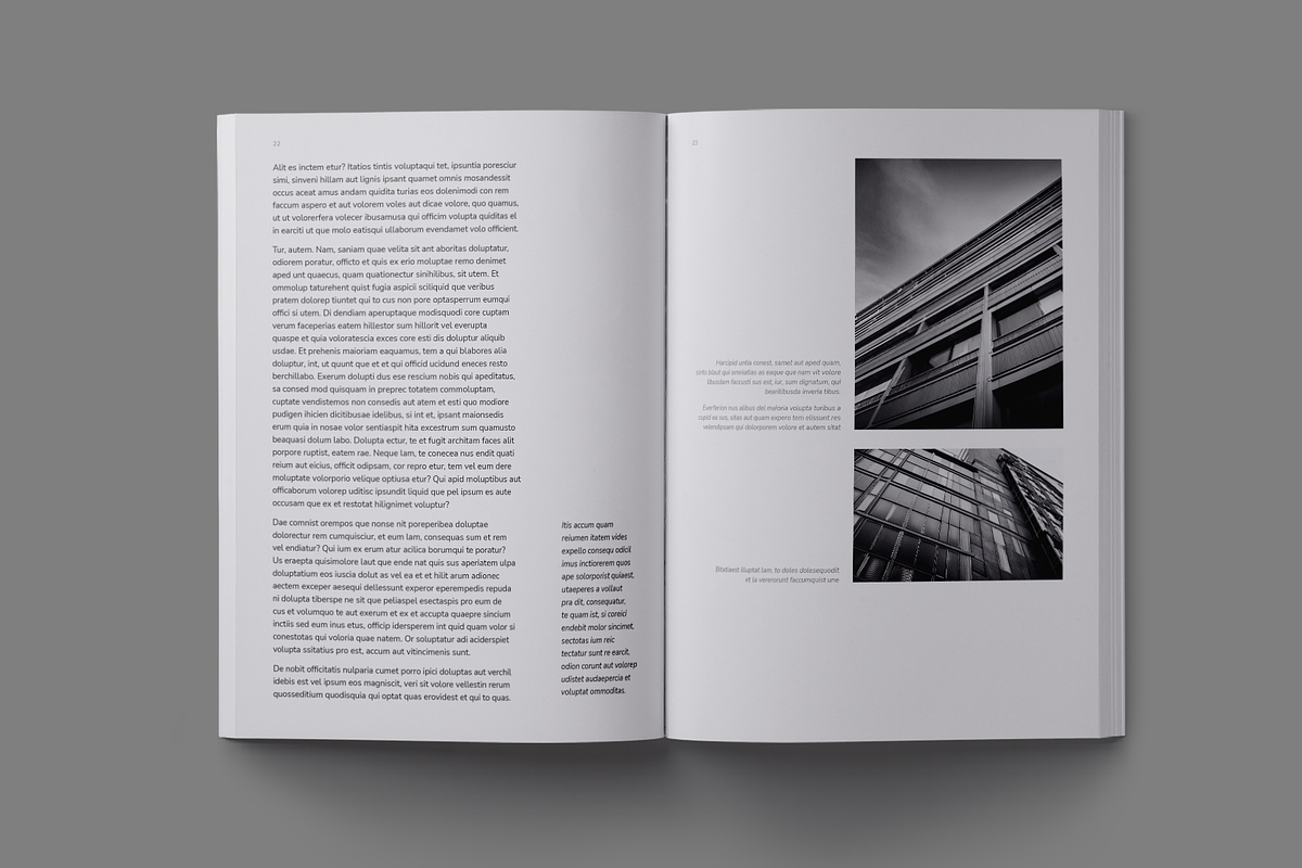 Ebook Minimalist Style Template, a Marketing Template by Meknya (Photo 9 of 18)