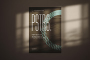 50 poster mockup bundle glued paper, an Advertising Mockup by FoundImages (Thumbnail 6 of 55)