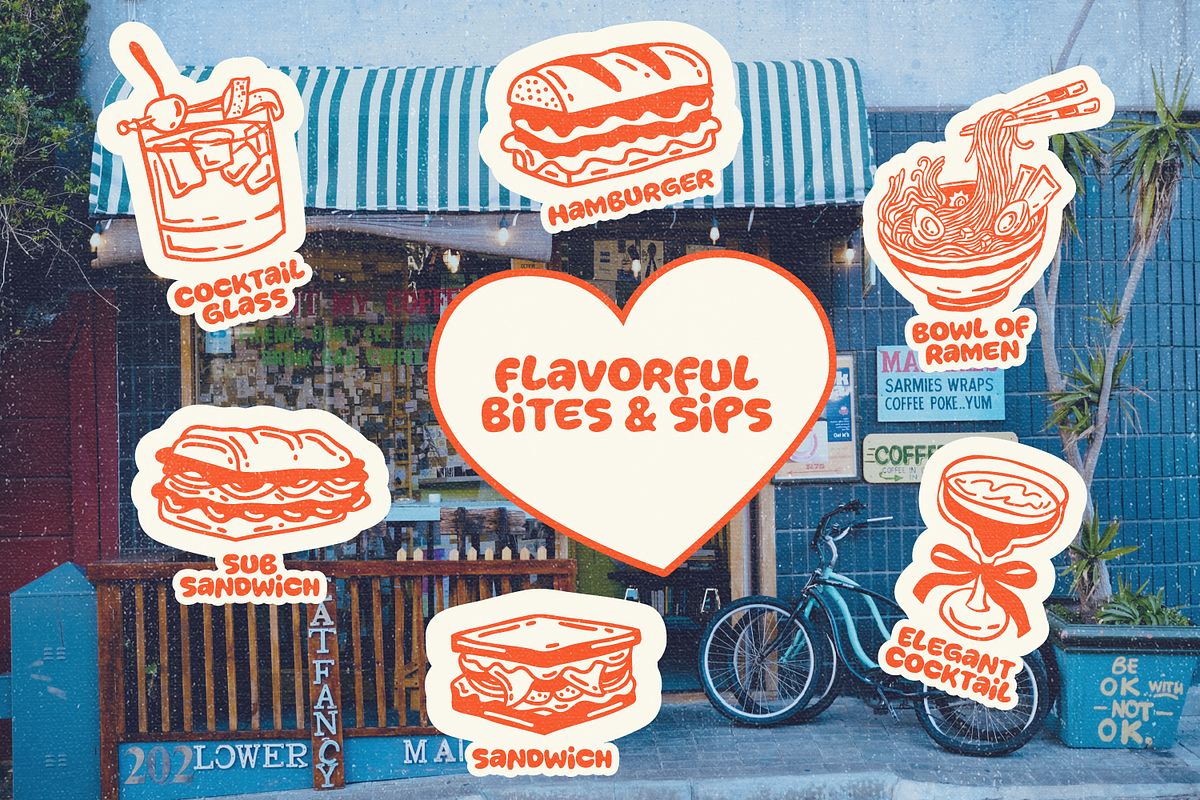 The Pelazo – Playful Retro Bubble, a Handwritten Font by Portocraft (Photo 4 of 10)