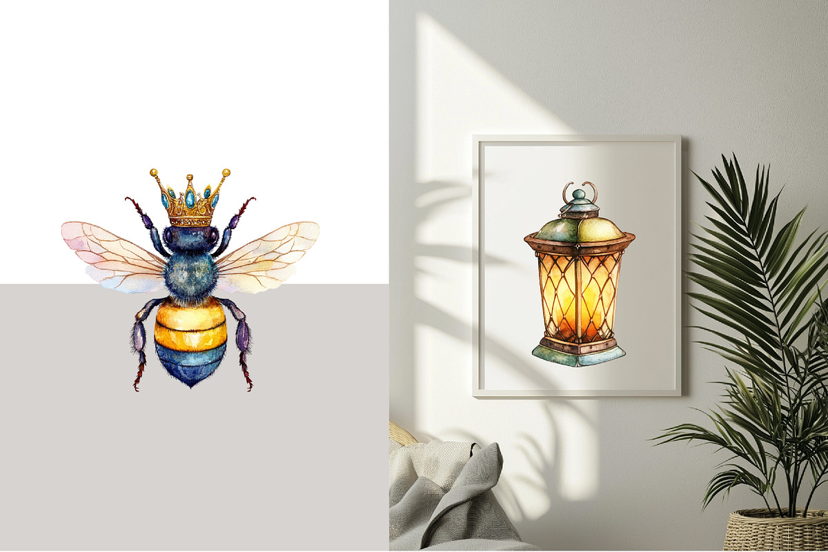 Bee My Valentines Clipart, an Illustration by Design Market (Photo 4 of 4)