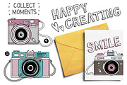 10 Retro photo cameras, an Illustration by Nastya Tkachova (Thumbnail 3 of 3)