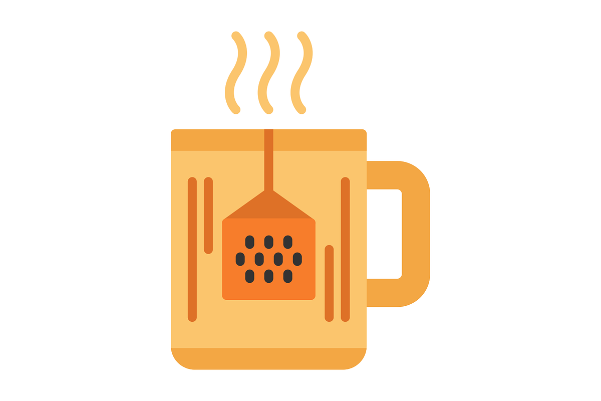Hot Tea Flat Icon, an Icon by Pexelpy (Photo 2 of 2)
