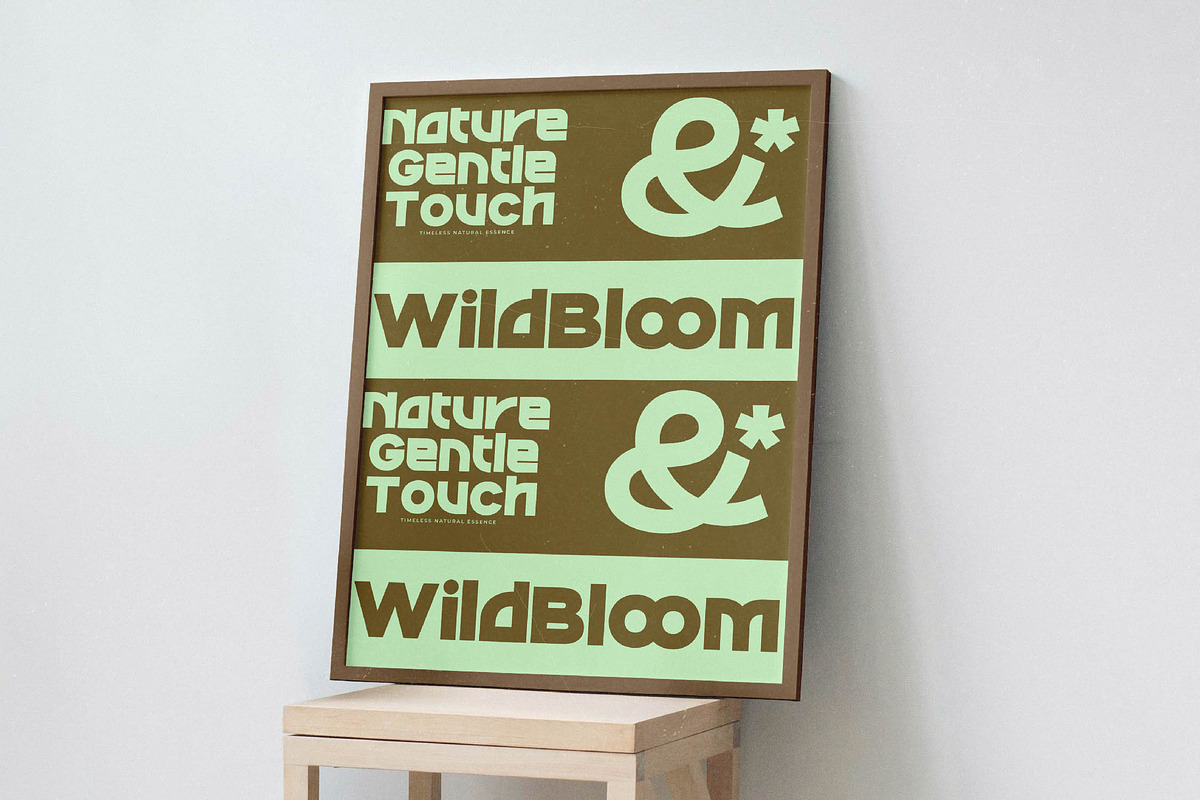 Sound Groove Retro Display Font, a Sans Serif Font by timelesstype.co (Photo 5 of 15)