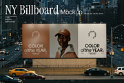 New York Billboard Mockup, an Advertising Mockup by Goodies.Buro (Thumbnail 1 of 2)